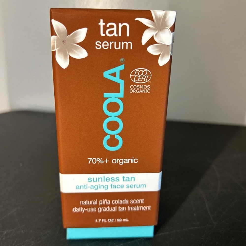 COOLA Sunless Tan Serum - Anti-Aging 1.7oz Sealed Package